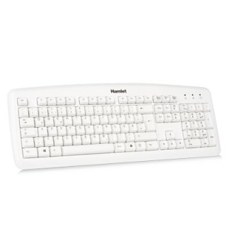 HAMLET KEYBOARD GERMAN LAYOUT WHITE